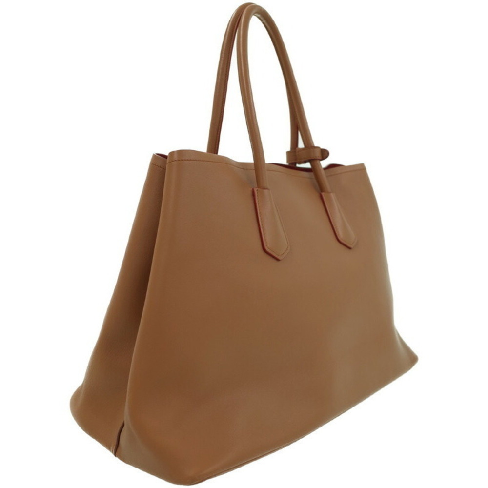 Prada Saffiano Cuir Twin Tote bag caramel leather Brown - Picture 2 of 9